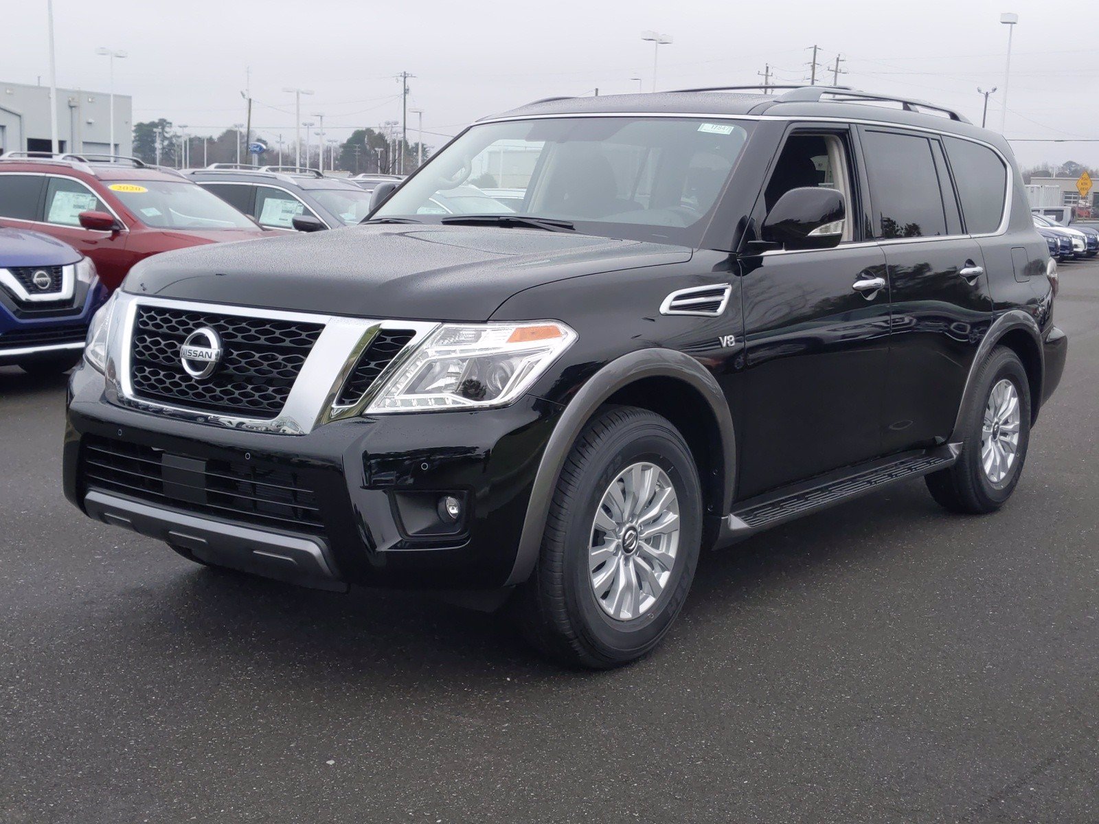 New 2020 Nissan Armada SV With Navigation & AWD